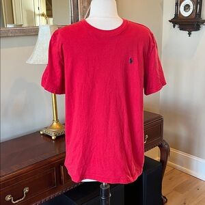 Polo Ralph Lauren Red Cotton Short Sleeve Boys XL